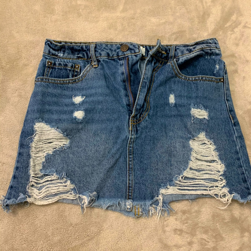 Forever 21 denim skirt